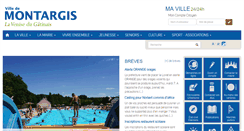Desktop Screenshot of montargis.fr